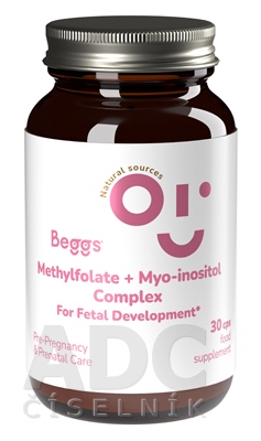 Kde kúpiť Beggs METHYLFOLATE Myo inositol COMPLEX ADC sk