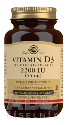 Zaradenie Solgar Vitamín D3 2200 IU do ADC Klasifikácie ADC sk