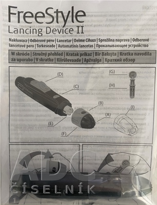 FreeStyle Lancing Device II ADC Sk