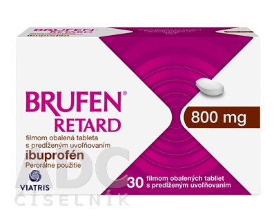 BRUFEN RETARD 800 Mg ADC Sk