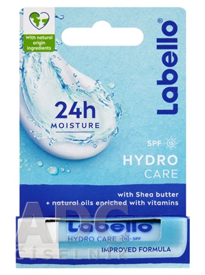 Labello Hydro Care Lippenpflege – 2 X 4,8 G, Mit Jojobaöl & Vitamin E, Sofortige Feuchtigkeit