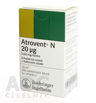 Atrovent N 20 µg - ADC.sk